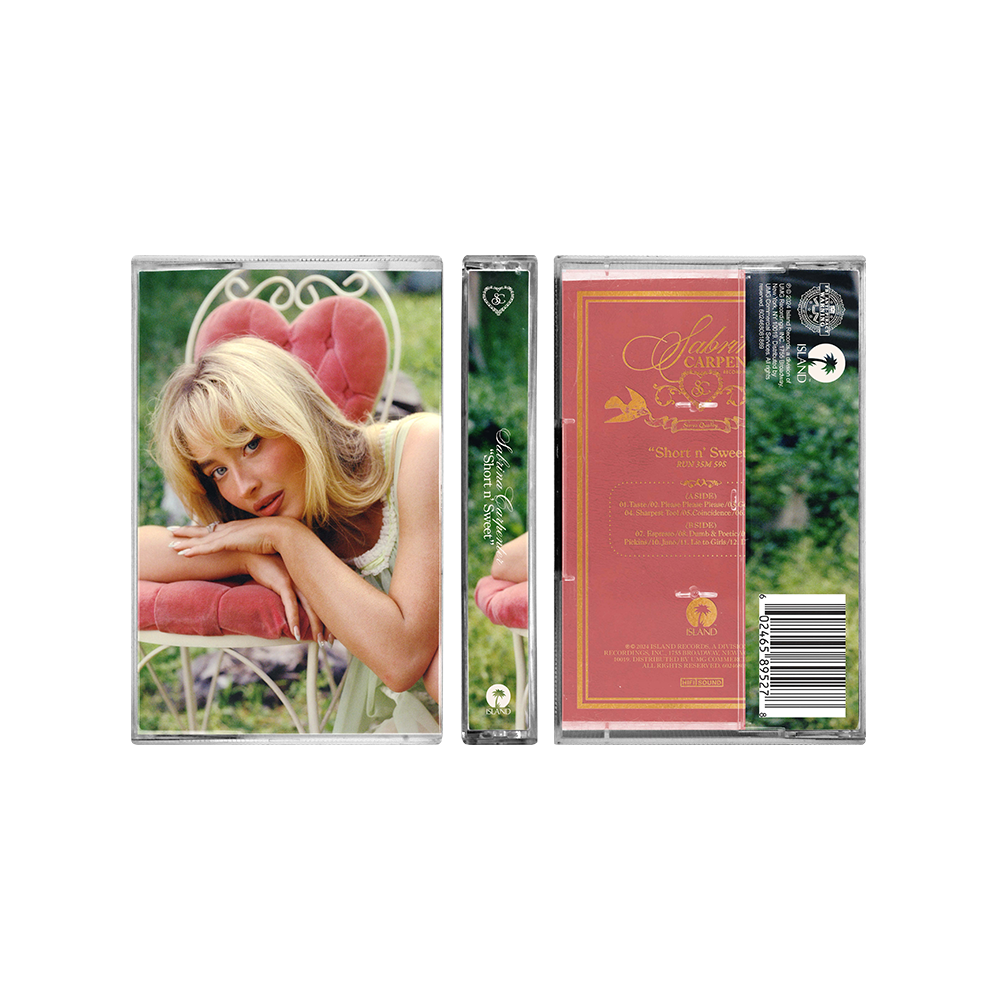 Short n' Sweet Alternate Cover Cassette - Island Records Official Short n' Sweet Alternate Cover Cassette - Island Records Official