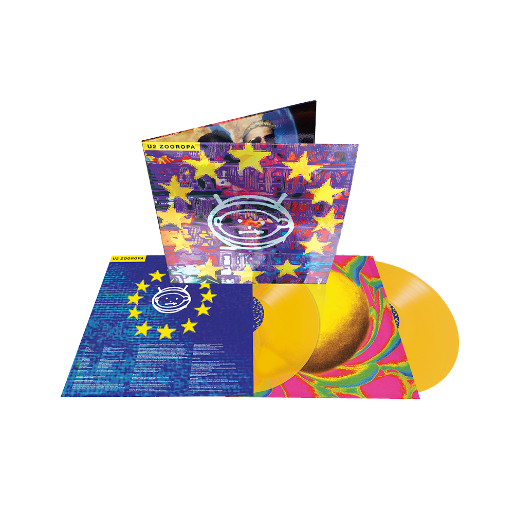 Zooropa 30th Anniversary Limited Edition Yellow Vinyl and Gatefold Zooropa 30th Anniversary Limited Edition Yellow Vinyl and Gatefold