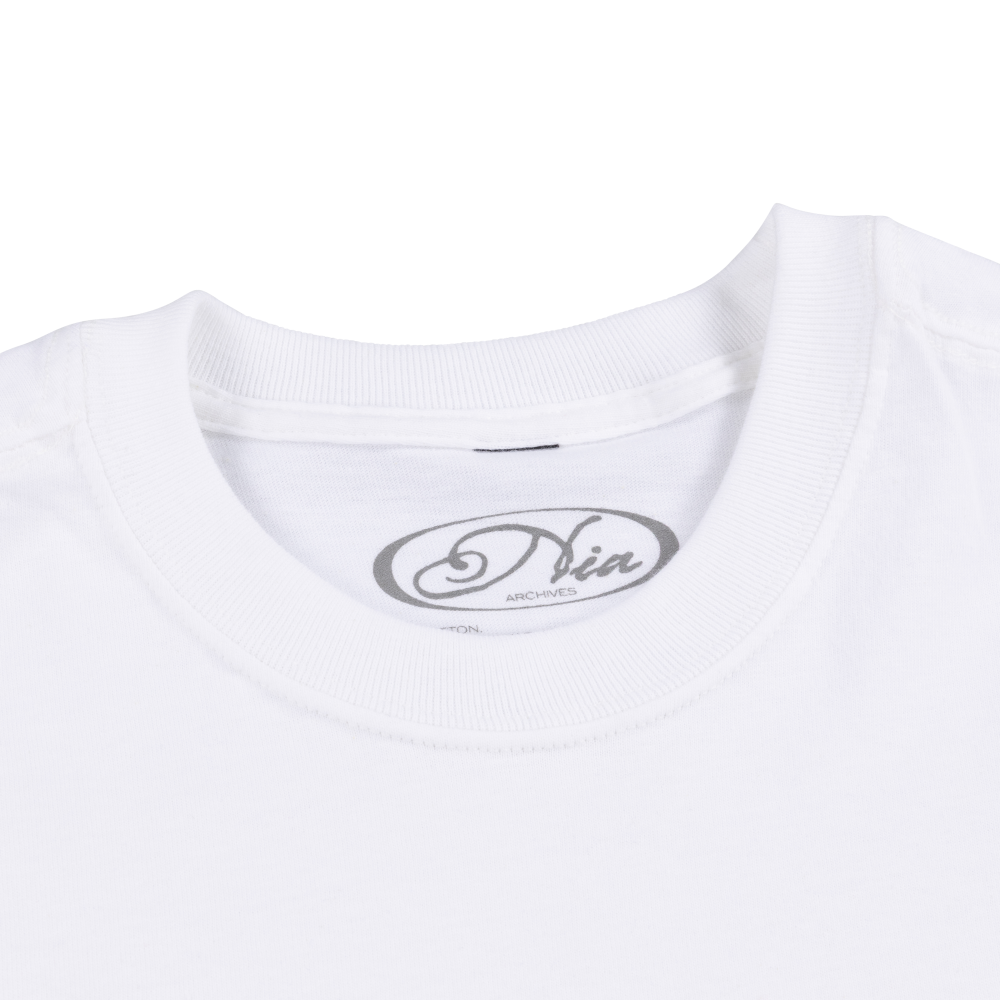 Nu Logo White T-Shirt Neck