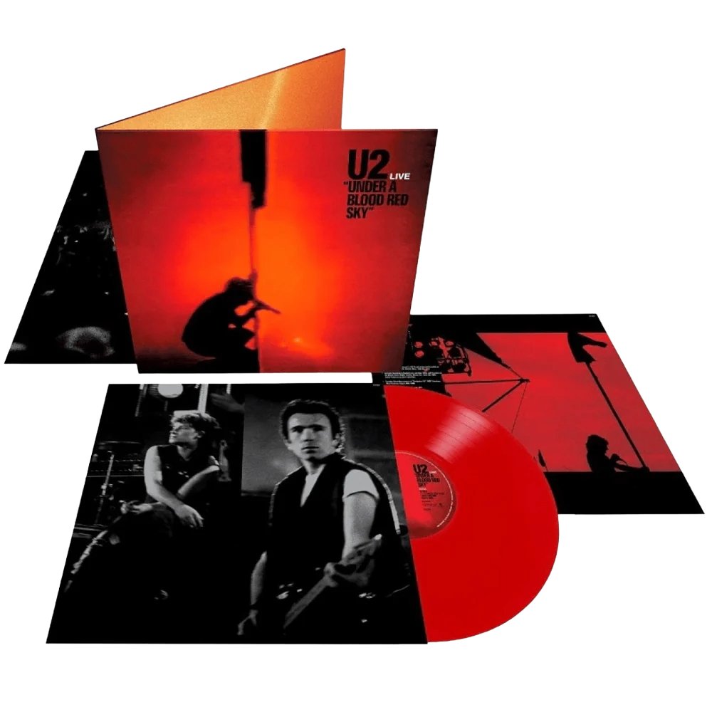 Under A Blood Red Sky 180g Red 2LP