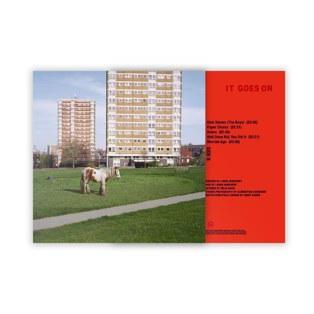 It Goes On Standard CD Cover Back
