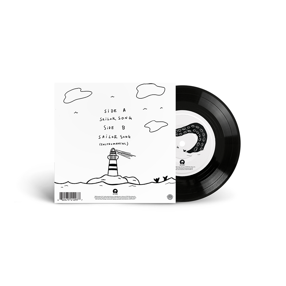 Sailor Song Signed 7in Back