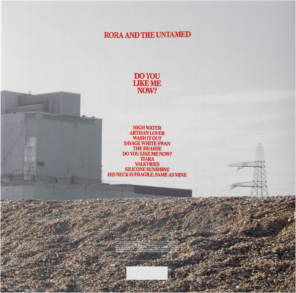 Rora And The Untamed - Do You Like Me Now? LP back cover