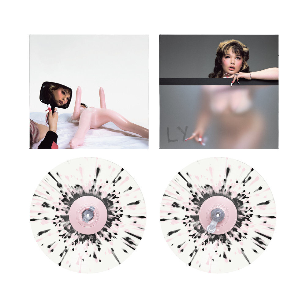 I'm Only F**king Myself: Pink & Black Splatter LP [The "blisters" Edition] Components