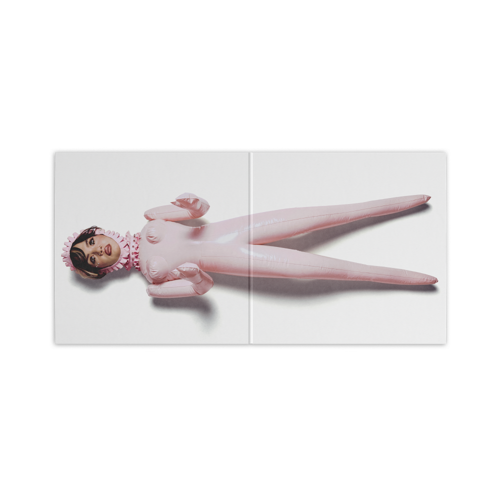 I'm Only F**king Myself: Pink & Black Splatter LP [The "blisters" Edition] Inner Sleeve