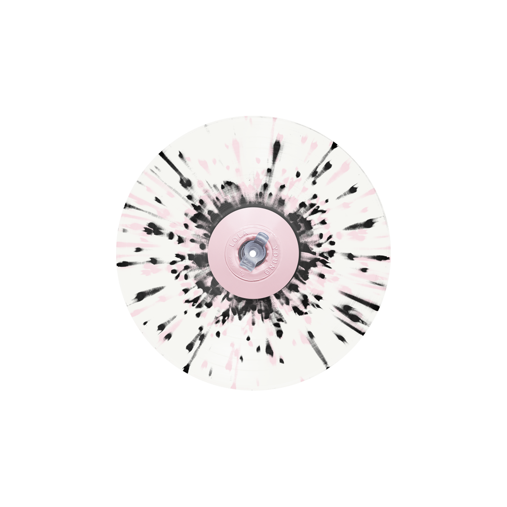 I'm Only F**king Myself: Pink & Black Splatter LP [The "blisters" Edition] Disc