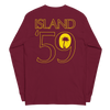 Maroon '59 Jersey Long Sleeve Back