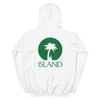 White Island Logo Hoodie Back